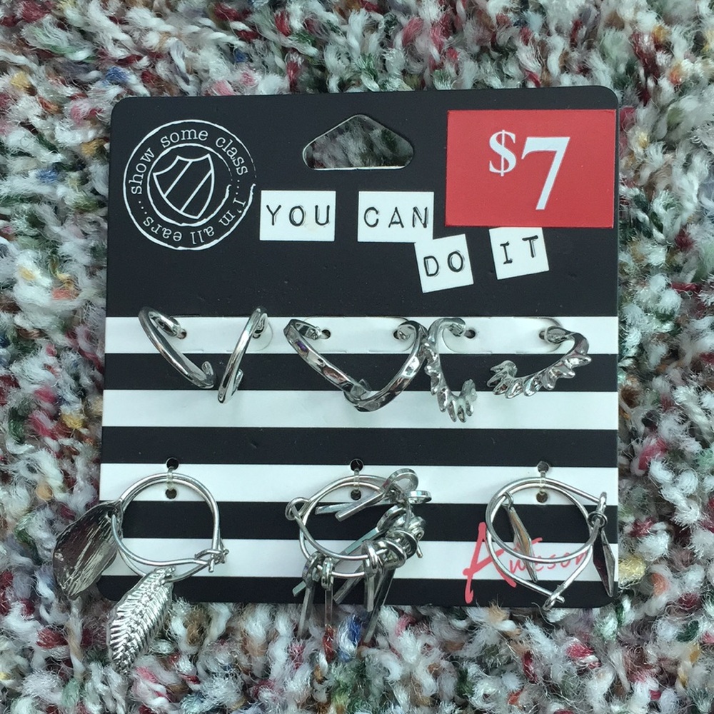 Hoop earrings!
